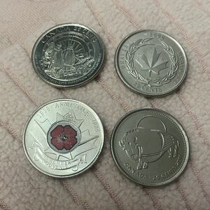 Canadian Commemorative Coins Set